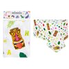 WERNNSAI Hawaiian Luau Table Covers - 54” x 108” Disposable Plastic Tablecloth Aloha Tiki Party Supplies Summer Pool Tropical Party Decorations