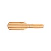 Shine & Condition Hair Brush | 100% Natural Bristle + Nylon Pin | Pure Bamboo Handle | Medium Paddle | Striped Finish | Model 847 - SB
