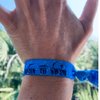 Swimming Hair Elastic Set - Girls Swimming Accessories - No Crease Swimmer Hair Elastics Set - Swim Accessories for Girls, Women, Coaches, Teams, Swim Meets, Swim Themed Gifts for Swimmers blue