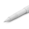 Kaweco CLASSIC SPORT White Gel Ballpoint Pen with 0.7 mm Rollerball Pen Refill for Left-Handed and Right-Handed Users in Classic Design with Ceramic Ball I Gel Roller 13.5 cm