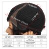 DÉBUT Human hair wigs Pixie wigs short lace wigs with right lace Parting fashion wigs Brazilian Virgin Hair 9 inches 79g (613)