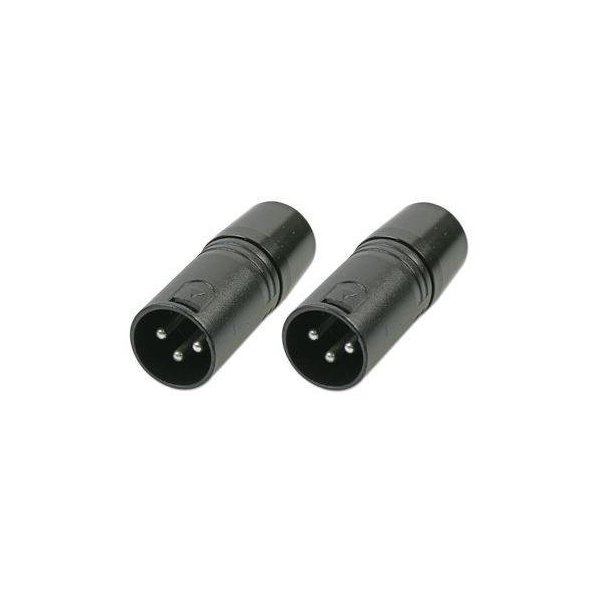 3 Pin DMX Terminators 2 Per Pack,Black