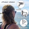 4 Pieces Viking Celtic Hair Clips Hairpins Celtics Knots Hairpins Retro Silver Hair Sticks Hair Pin Hair Accessories for Long Hair Women Girls