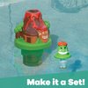GAME 12429-BB Solar Light-Up Volcano Pool 3-inch Tablet Chlorine Dispenser LED Light Sensor, Expandable Basket Adjustable Flow Rate