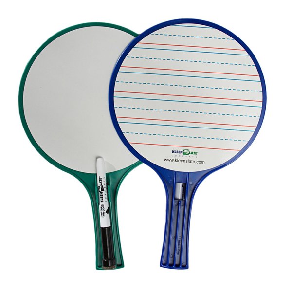 Kleenslate Concepts KLS2216P Hand Held Dry Erase Round Paddles Boards