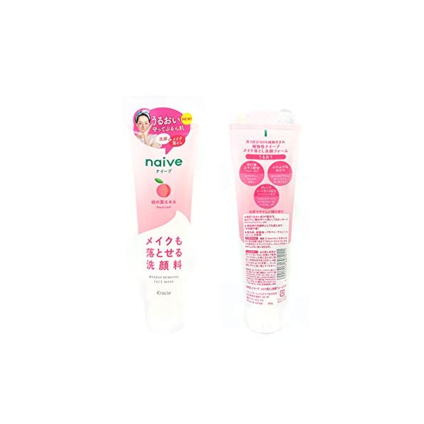 Naive Kracie Makeup Cleansing Foam Peach, 200g