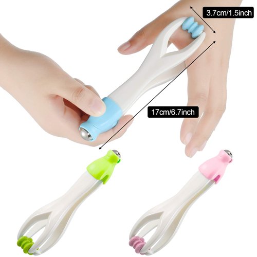 3 Pieces Finger Wrist and Hand Massager Hand Massage Roller Tools Handheld Blood Circulation Tools for Man and Woman