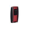Xikar Turismo Double Jet Flame Cigar Lighter, Attractive Gift Box, Pocket-Friendly, Protective Flip-Lid, Over-Sized Fuel Tank, Matte Red