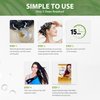 Herbishh Hair Color Shampoo 10 Sachet +1 Argan Hair Mask Pouch | 3 in 1 Hair Dye | PPD Free | Easy to Use | Gray Coverage | Travel Size | Available in 6 Colors | (Light Brown)