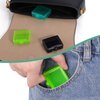 Opret Small Pill Box (3 Pcs), Square Pill Case Portable for Pocket Purse Travel Medicine Storage Container for Tablets Vitamin Fish Oils Earplug Case