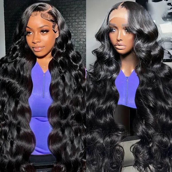 HD Lace Frontal Wig 13x6 Lace Front Wigs Human Hair 26 Inch Lace Wig Human Hair Body Wave Wig 250 Density HD Lace Front Wigs Human Hair Pre Plucked with Baby Hair Brazilian Wigs Human Hair 270g