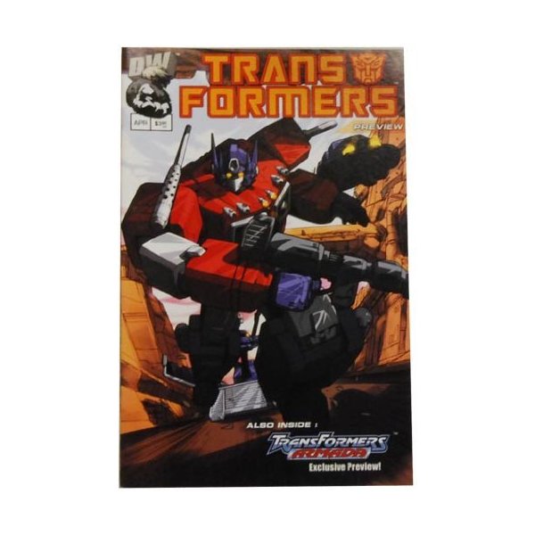 Transformer Comic - Generation 1, Preview 1, Print 1