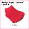 Lipstick by Revlon, Super Lustrous Lipstick, High Impact Lipcolor with Moisturizing Creamy Formula, Infused with Vitamin E and Avocado Oil, 720 Fire and Ice