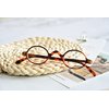 Eyekepper Small Oval Round Reading Glasses Vintage Mini Reader Eyeglasses for Men Women Reading with Spring Hinges Tortoise Frame +1.75