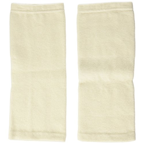 CzSalus Knee warmer in Angora wool (2 pcs) Ecru Tg. S/M
