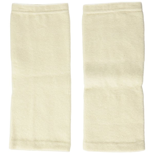 CzSalus Knee warmer in Angora wool (2 pcs) Ecru Tg. S/M