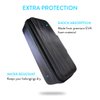 TUDIA EVA Empty Portable Travel Easy Carrying Hard Storage Case for Mini Travel Size Hair Straightener/Hair Curler/Hot Air Brush [CASE ONLY]