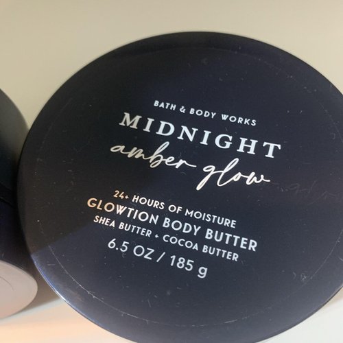 2 MIDNIGHT AMBER GLOW Glowtion BATH Body Butter