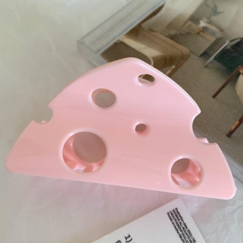 Pink Hair Clips Cheese Hair Clips Cute Claw Clips Women Girls Hair Clips for Thick Hair Makeup Pink Red Blue Hair Accessories Hair Clip