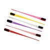 6 Pcs Hair Brushes Hair Edge Brush Double Sided Edge Control Brush Comb Eyebrow Brush Hair Styling Brush (Multicolored)