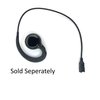 ProMaxPower Interchangeable earpiece Quick Release Female Adapter with Lapel mic PTT for Hytera PD700 PT500H H3
