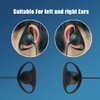 Case of 10,Walkie Talkie Earpiece with Mic 2 Pin D-Type Headset for Walkie-Talkie Compatible with Baofeng UV-5R BF-888S H-777 RT22 RT27 RT-5R Kenwood 2 Way Radios(10 Pack)