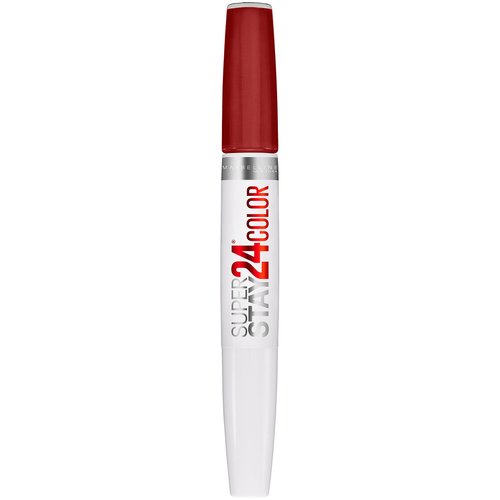 Maybelline SuperStay 24 2-Step Liquid Lipstick Makeup, Everlasting Wine, 1 kit