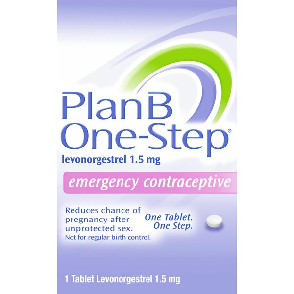 Plan B One-Step Emergency Contraceptive, 1.5 Mg (1 Tablet)