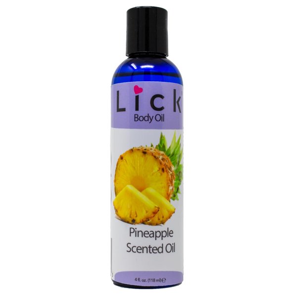 LICK Pineapple Scented Body Oil - Moisturizing and Hydrating Aromatic Oil