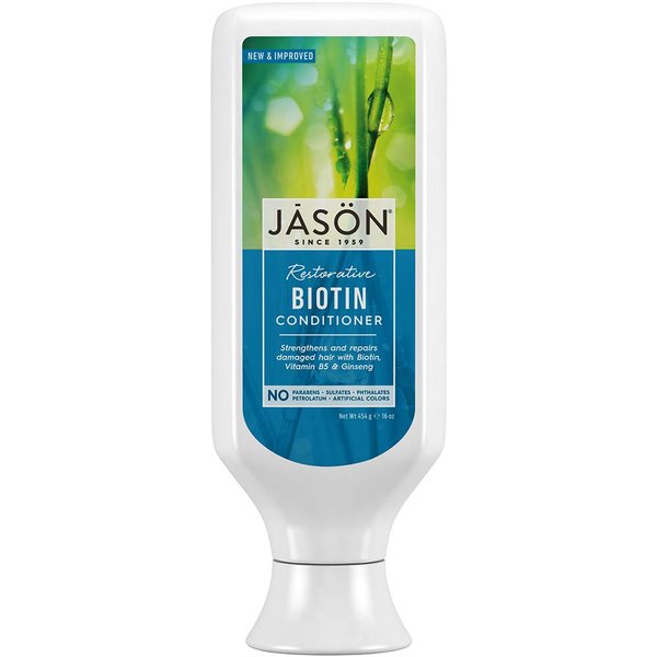 Jason Pure Natural Conditioner, Restorative Biotin, 16 Ounce by Jason Natural