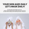 Lululun 32pcs Facial Sheet Mask, Moisturizing Face Mask Sheet & Anti Aging Face Mask Pack Set for Beauty Skincare, PRECIOUS RED