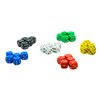 30x Dice Pack | 10mm 6 Classic Colours Spot Dice Set | for Classic and Professional Tabletop Dice Games | by Warlord Games