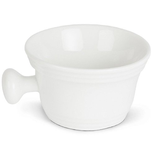 Fendrihan Genuine Porcelain Apothecary Shaving Mug, White