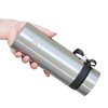 Aqua Gauge Stainless Steel Thermal Bottle, 600 mL, Digital Temperature Display, 4 Colors (Silver)