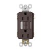Legrand radiant 1597NTLTRDBCC4 15 Amp Night Light GFCI Self Test Tamper-Resistant Decorator Duplex Outlet with Cool Touch LED, Dark Bronze (1 Count)