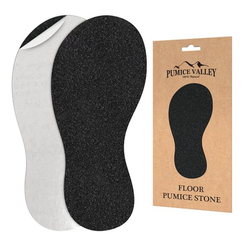 Floor Pumice Stone 2 PCS - Shower Foot Scrubber - Non-Slip Shower Massage Scrubber for Cleaning, Exfoliating, Massaging Feet, Removing Dead Skin & Callus - Foot Scrubber for Shower Floor & Bath Tub