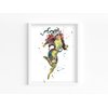 Rogue Prints, X-Men Watercolor, Nursery Wall Poster, Holiday Gift, Kids and Children Artworks, Digital Illustration Art