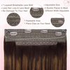 Halo Hair Extensions Real Human Hair 16 Inch #2/6/2 Balayage Dark Brown to Chestnut Brown 95G Invisble Wire Hair Extensions with Transparent Fish Line Clip in Hair Extensions