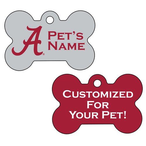 Alabama Crimson Tide 2-Sided Pet Id Dog Tag | Officially Licensed | Personalized for Your Pet