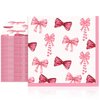 Pink Napkins 40PCS Pink Bow Napkins Coquette Birthday Decorations Bachelorette Party Disposable Beverage Napkins for Bridal,Engagement,Baby Shower,Girls Birthday,Bow Theme Birthday Party Supplies