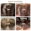 SOVONCARE Hairline Powder, Hairline Shadow Gray Hair Coverage Touch Up Hair Powder for Thinning Hair for Women Hair Root Touch Up Powder Hair Root Cover Up Conceals Hair Loss Medium Brown 0.35 oz