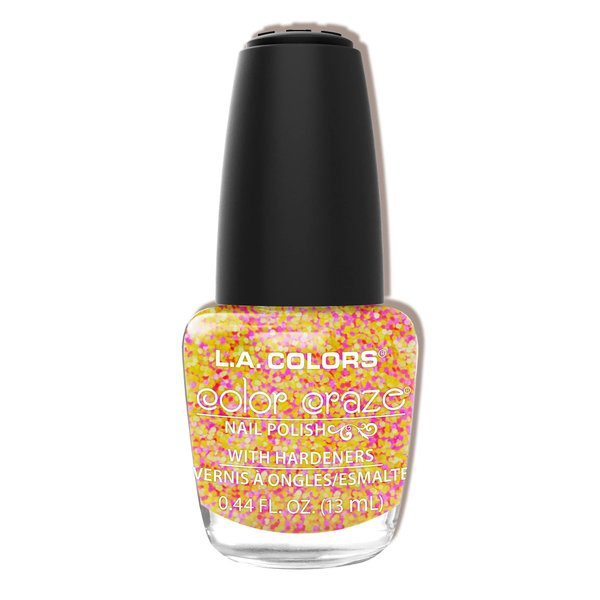 L.A. Colors Color Craze Nail Polish, Fruity CNP645