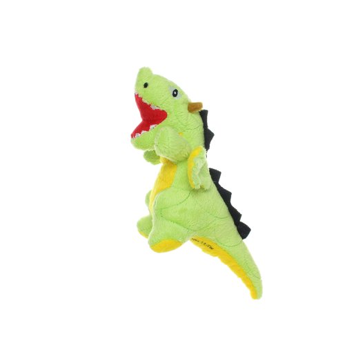 MIGHTY- Red Dragon- Squeaker-Multiple Layers. Made Durable, Strong & Tough. Interactive Play Dog Toy (Tug, Toss & Fetch). Machine Washable & Floats (Combo Pack #1)