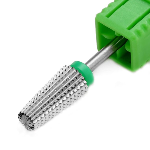 ERUIKA 5 in 1 Nail Drill Bits Carbide Rotary Bit,3/32" Shank Nail Cutter,Left and Right Handed Acrylic or Hard Gel Remover (C)