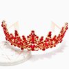 CHANACO Birthday Crown Tiaras for Women Its My Birthday Sash Red Crystal Birthday Tiara Rhinestone Birthday Headband Princess Crown for Girls Hair Accessories Happy Birthday Party Decorations