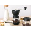 Mixpresso Manual Coffee Grinder Set, Hand Coffee Mill With Conical Ceramic Burr Two Glass Jars And Soft Brush, Manual Coffee Bean Grinder & Spice Grinder