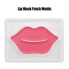 5Pcs Lip Mask Molds for DIY Face Mask Machine, Transparent Reusable Lip Beauty Mask Maker Patch Mold