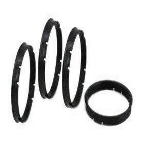 Gorilla Automotive 73-5615 Wheel Hub Centric Rings (73mm OD x 56.15mm ID) - Pack of 4
