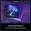 TitanShield Premium Clear Card Sleeves Compatible with Standard Sized Board Games, MTG Magic The Gathering, Pokemon, Lorcana and Trading Cards 2.5" x 3.5" 66x91mm (150 Sleeves)