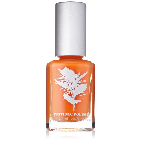 Nail Polish #415 Fireglow (Orange Sherbert Opaque) Natural By Priti